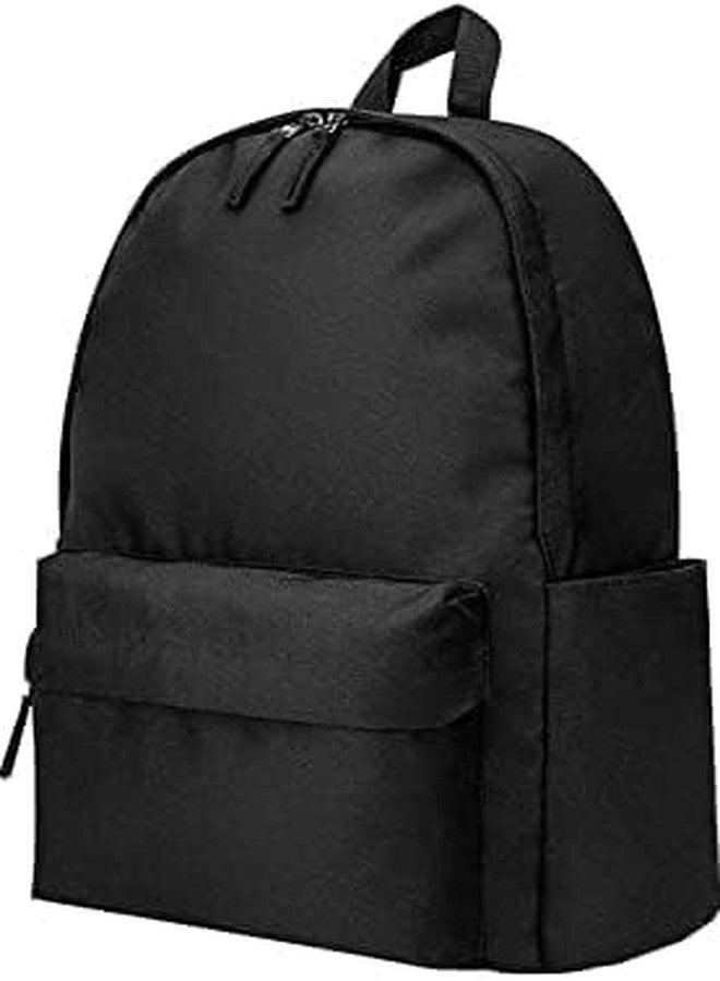 VELWORD Standard Backpack .casual laptop bag Latest Girls bags. college bags. school .Tuition..Office.Travel Bag.Women's Trendy .Kids Backpack Casual bag backpack (A BLACK) - Image 3